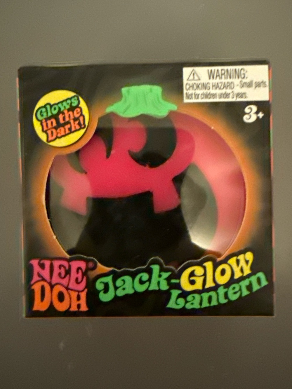 NeeDoh Jack-Glow Lantern Pink